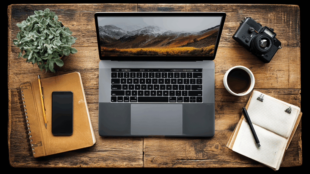 Online lernen mit dem Laptop